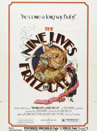 Девять жизней кота Фрица / The Nine Lives of Fritz the Cat